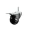 Service Caster 3 Inch Soft Rubber Wheel Swivel 58 Inch Threaded Stem Caster Total Lock Brake SCC SCC-TSTTL20S314-SRS-58212 - alternate 1